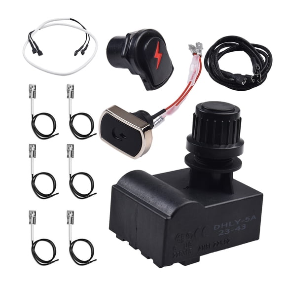 MYG for Charbroil Ignition Module Kit 4 Outlet Electronic Ignitor Replacement for Gas Grill Models 463644220 463241013 463372017 463242715 BBQ Parts