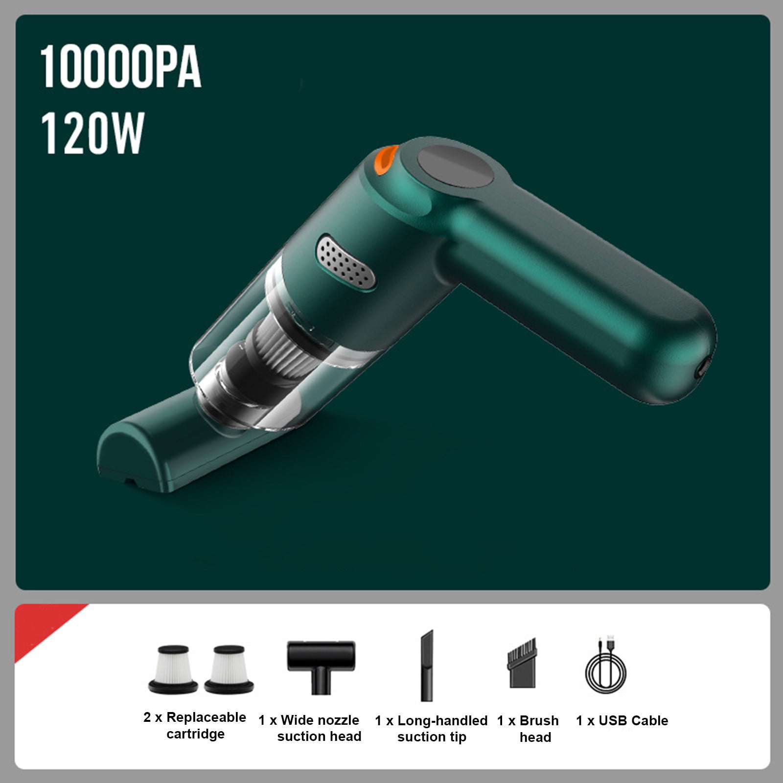 UP TO 55% OFF! YZEGDCH Cordless Vacuum Cleaner for Home Ultra-Lightweight|Powerful Suction|Bagless Vacuum Cordless for Pet Hair/Carpet/Floors