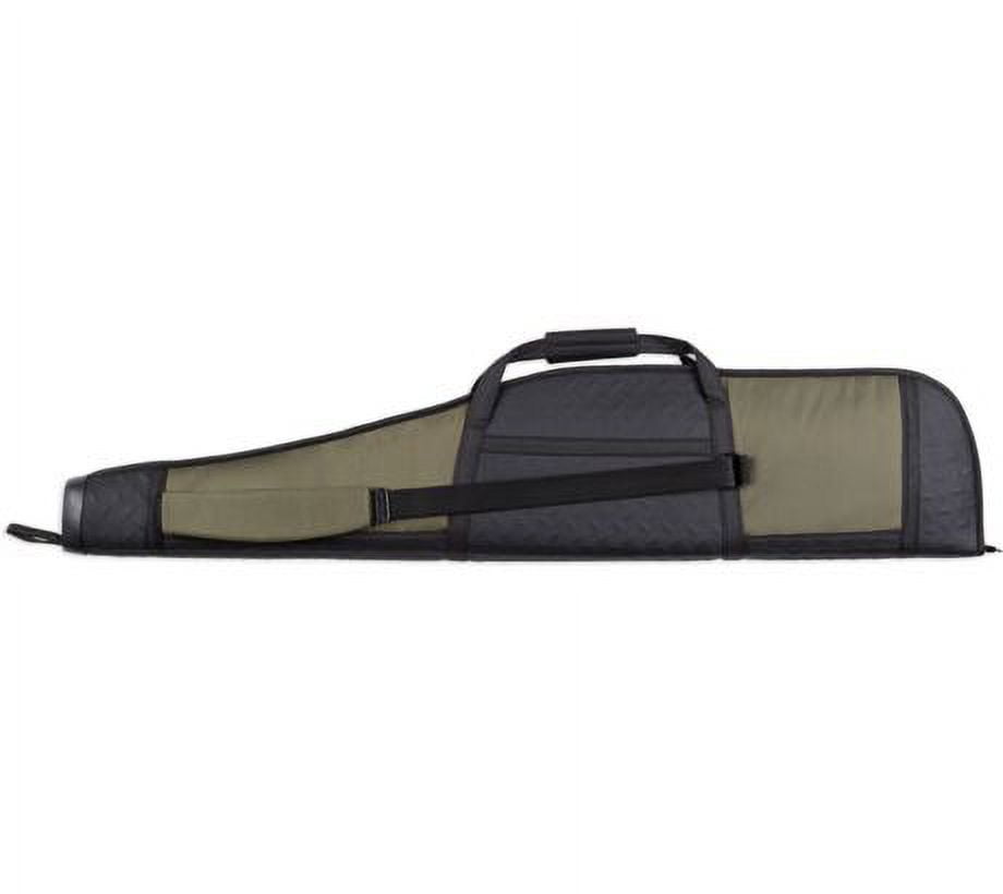 Bulldog Cases & Vaults Armor Rifle Case 48'' Green W/ Blk Extra Thick Pad