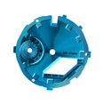thumbnail image 4 of Esfera de reloj de 30 mm, elegante componente de modificación de cobre para reparación de relojes. Azul, 4 of 8