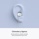 thumbnail image 3 of Sony Audífonos intrauditivos USB-C con cable IER-EX15C color blanco, 3 of 5