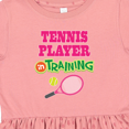thumbnail image 4 of Inktastic Future Tennis Player in Training Girls Toddler Dress, 4 of 5