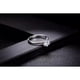 thumbnail image 4 of Gold Ring with White CZ Crystal - White Gold Plated - Size 18.9 white, 4 of 5