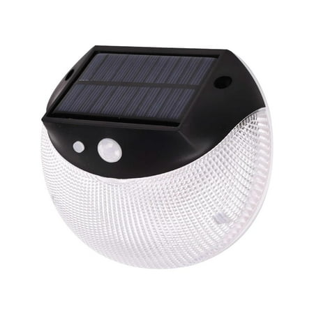

LED Wall Lamp Three Lighting Modes Human Body Induction IP65 Waterproof Fence Light Energy Saving Outdoor Decorative Lamp for Garden Patio Pathway