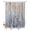 Mist Blue Turmeric, variant on Split Shower Curtain for Transfer Bench, Blue Brown Forest Fabric Shower Curtains for Bathroom, Modern Oil Painting Art Tub Sliding Transfer Bench Waterproof Bath Curtains 72"x72"