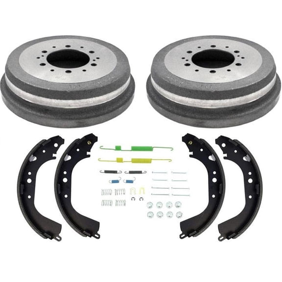 297MM Drums Brake Shoes Springs Kit Fits Toyota T100 1993-1998 4 Wheel Drive