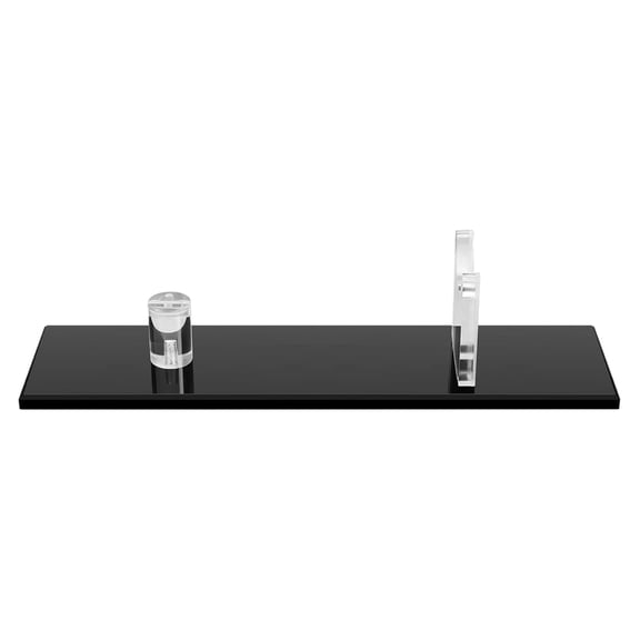 Acrylic Knife Display Stand Fixed B1ade Knives Collection Holder for Single Knife Bracket Rack Kitchen Counter Home