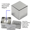 thumbnail image 2 of Super Strong Neodymium Magnet 1" Cube 2pc, 2 of 3