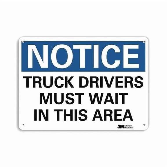 Lyle Rflct Loading&Unloading Sign,7x10in,Alum U5-1579-RA_10X7