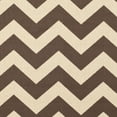 thumbnail image 4 of Safavieh Courtyard Bailey Chevron Indoor/Outdoor Area Rug, 6'7" x 6'7" Round, Dark Brown, 4 of 4