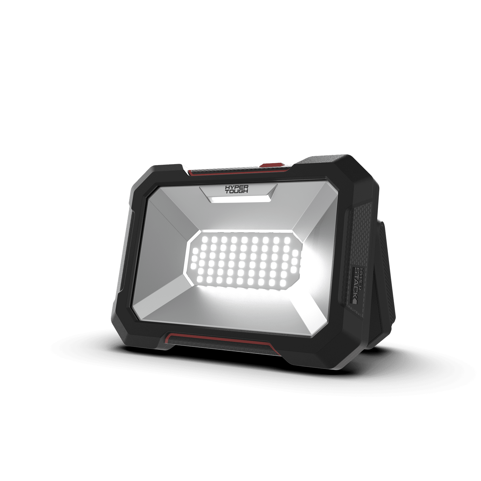 Hyper Tough Hyper Stack 9 inch Rechargeable LED Work Light with 6000 Lumens and Magnetic Base