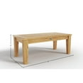 thumbnail image 3 of Curated Maison Adrien 4-Piece Teak Outdoor Patio Deep Seating Set with Fawn, 3 of 5