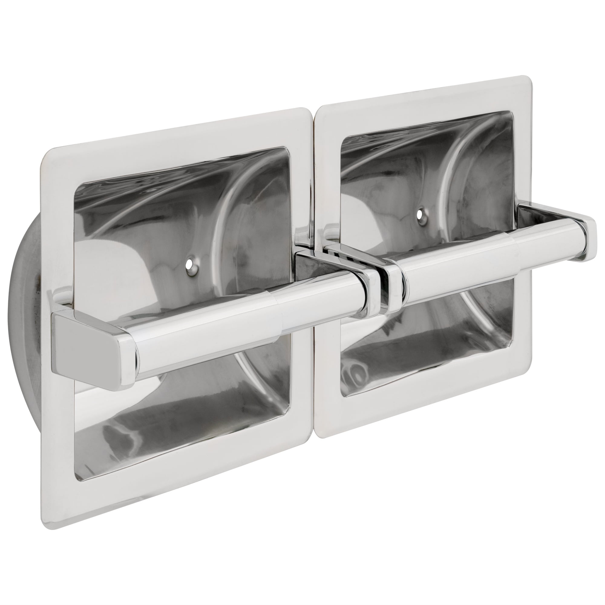 Delta Recessed Twin Toilet Tissue Holder Chrome