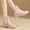 B-Pink, variant on Short Tube Women's Rain Womens Rain Shoes Boots Crystal Floral Fabric Boot Sneaker Men Fashion Rubber Shoes Cotton Slip on Rain Shoes for Women Low Non Slip on Short Water Boots