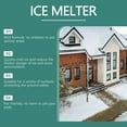 thumbnail image 5 of Pet Safe Ice Melt, Safe Ice Melt for Concrete, Snow Salt Ice Melt Pet Friendly, Green Salt for Snow and Ice Removal, Sidewalk Salt, Driveway Salt, Snow Melt is Effective Up to -5, 5 of 7