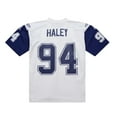 thumbnail image 2 of Men's Mitchell & Ness Charles Haley White Dallas Cowboys 1994 Alternate Legacy Replica Jersey, 2 of 3