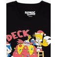 thumbnail image 2 of Sonic the Hedgehog Mens Black Short Sleeved T-Shirt, 2 of 5