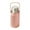 Pink, variant on JWshufel Large Capacity Insulated Water Bottle 316 Stainless Steel Sports Kettle with Two Lids and Shoulder Strap for Hiking Travel Gym Leak Proof 32 oz for Hot or Cold Drinks