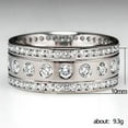 thumbnail image 2 of K-KED Gorgeous Cubic Zircon 925 Silver Filled Rings Women Wedding Delicate Jewelry Sz 6-10-6, 2 of 6