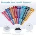 thumbnail image 4 of Tuning Fork Set, 8 Color Solfeggio Tuning Forks for Healing with Hammer, Weighted Tuning Forks for DNA Healing, Sound Therapy, Yoga, Reiki, Meditation, 4 of 7