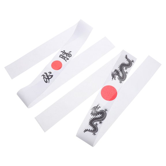 LABSERRON Karate Headband Polyester 2Pcs 36.2X1.97X0.04In