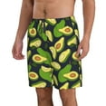 thumbnail image 2 of Goofa Fresh Avocado Printed Mens Swim Trunks Summer Quick Dry Short Beach Swimwear Bathing Suits-Large, 2 of 9