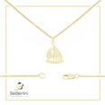 thumbnail image 7 of BEBERLINI Sail Boat CZ Charm 14K Gold Filled Box Chain Pendant Necklace Jewelry Women 18", 7 of 7