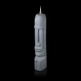 thumbnail image 3 of Alpine Corporation 41" Tall Indoor/Outdoor Cement Moai Head Statue, Oil Torch Lamp, 3 of 12