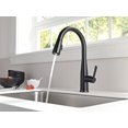 thumbnail image 2 of Delta Essa Single Handle Pull-Down Touch2O LED Light Kitchen Faucet, Matte Black, 2 of 3