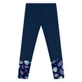 thumbnail image 4 of Alvivi Big Girls Solid Color Swim Leggings Floral Bottoms Athletic Dance Tights Underpants Nave Blue 16, 4 of 5