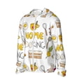 thumbnail image 2 of Sigee Home Cooking Print UPF50+ Men's Sun Protection Hoodie Shirt SPF UV Shirt Long Sleeve Fishing Outdoor Lightweight, S-3XL, 2 of 9