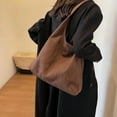thumbnail image 6 of Women's  Leather Hobo Bag  Women's Suede Bag  Slouchy Tote Bag  Suede Hobo Shoulder Bag, 6 of 6