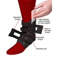 thumbnail image 3 of Swede-O Easy Lok Ankle Brace, Black - Medium, 3 of 6