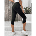 thumbnail image 3 of MLDRA Women's Capri Leggings Yoga Pants with Pockets High Waisted Knee Length Stretch for Casual Soft Workout Exercise Ladies Lounge Pants Black, 3 of 8