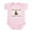 Petal Pink, variant on CafePress - Mail Carrier Infant Bodysuit - Baby Light Bodysuit, Size Newborn - 24 Months