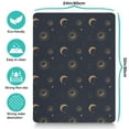 thumbnail image 5 of Door Mat Starry Moon Gothic Celestial Night Mystical Artistic Non-Slip Absorbent Waterproof Quick Dry Washable for Entryway or Kitchen, 5 of 6