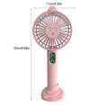 thumbnail image 3 of MesaSe Portable Handheld Misting Fan Mini USB Rechargeable Personal Cooling Fan Mister Humidifier Portable Spray Handhold Fan with 3 Speeds Setting for Home Office Travel - by, 3 of 7