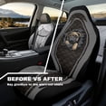 thumbnail image 3 of Uorisanigo Funny Pug Waterproof Front Seat Covers Car Seat Cover for Front Seat Set of 2 Easy to Install and Clean Removable Automotive Accessories Universal Fit Most Cars, 3 of 7