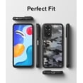 thumbnail image 3 of Funda Ringke Fusion Xiaomi Redmi Note 11 / 11S Negro Camo Mate Antihuellas Textura Satinada, 3 of 8