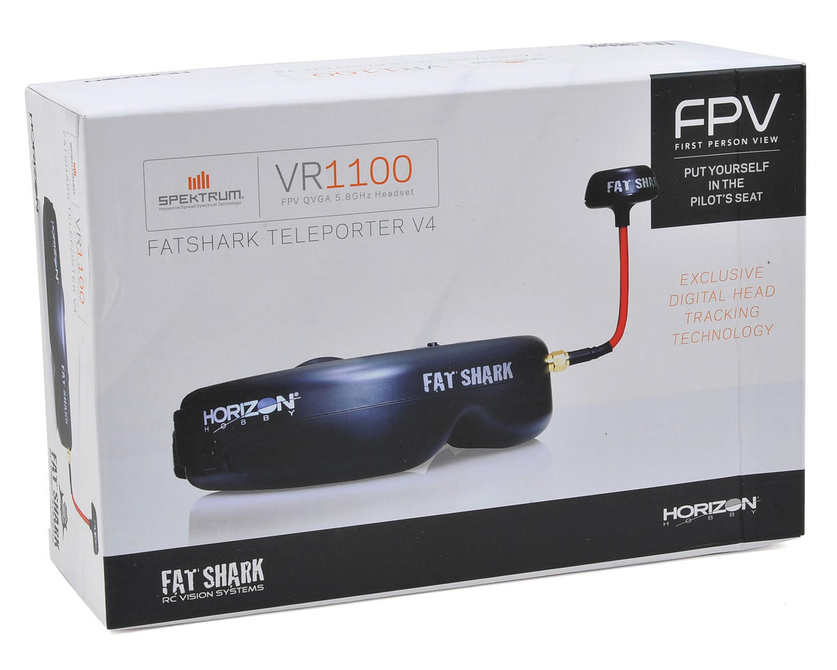 Spektrum VR1100 Teleporter V4 Video Headset with Head Tracking