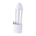 thumbnail image 2 of Dispensador de cerveza de 3 l, torre de cerveza estable con grifo, dispensador de bebidas con luz de colores para fiestas, juegos, pubs, RV, salón, 2 of 8