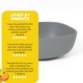 thumbnail image 4 of Bowl with Suction by Muqee Peeko in Pebble Gray Color - Safe for Baby Suction Bowl, 4 of 7
