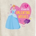 thumbnail image 3 of Disney Princess - Kisses and Valentine Wishes - Valentine's Day - Boys and Girls Youth Crewneck Fleece Sweatshirt, 3 of 5