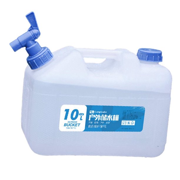 Recipiente de agua portátil Camp 10L shamjiam Cubo para exterior