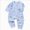 D257-Sky Blue, variant on 9-12 Months Newborn Unisex Jumpsuit Sleep & Play One-Piece Bodysuit Baby Long Sleeved Bodysuits Newborn Underwear Pajamas Rompers Home Clothes Gray Bodysuit Baby Gift
