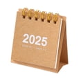 thumbnail image 2 of Calendario de escritorio pequeño Strade Fareast Limited Calendario de pie plegable práctico y versátil Mini 2025 caqui, 2 of 8