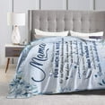 thumbnail image 2 of LHSHID Gifts for Women Best Birthday Gift Blanket Flannel Soft and Comfortable Anti static Bed Sofa Blanket 60x80in, 2 of 5