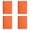 Orange, variant on CoreLiving A7 Lined Journal Notebook, Hardcover Notepad with Premium PU Leather Cover, College Ruled Pages for Business Meeting Note Taking, 1 Pack