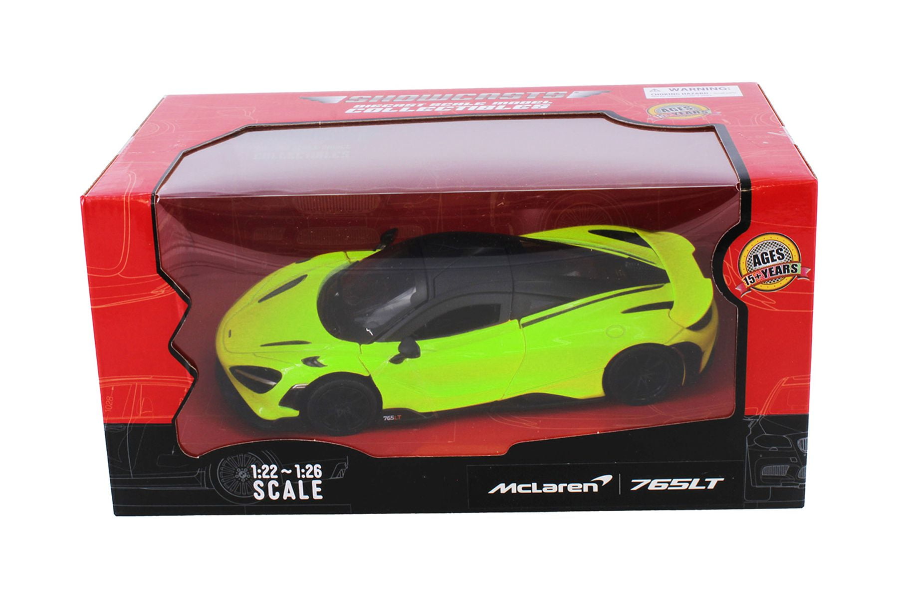 McLaren 650S Spider Green 1/24 Diecast Model Car by Motormax