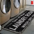 thumbnail image 1 of Non-slip Floor Mat Laundry Room Mat Entrance Doormat Self-service Laundry Bath Mat Carpet Laundry Room Decor Balcony Rug Jd4, 1 of 4